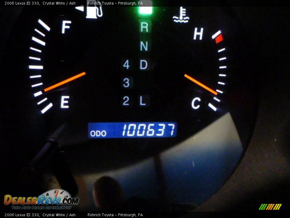 2006 Lexus ES 330 Crystal White / Ash Photo #9