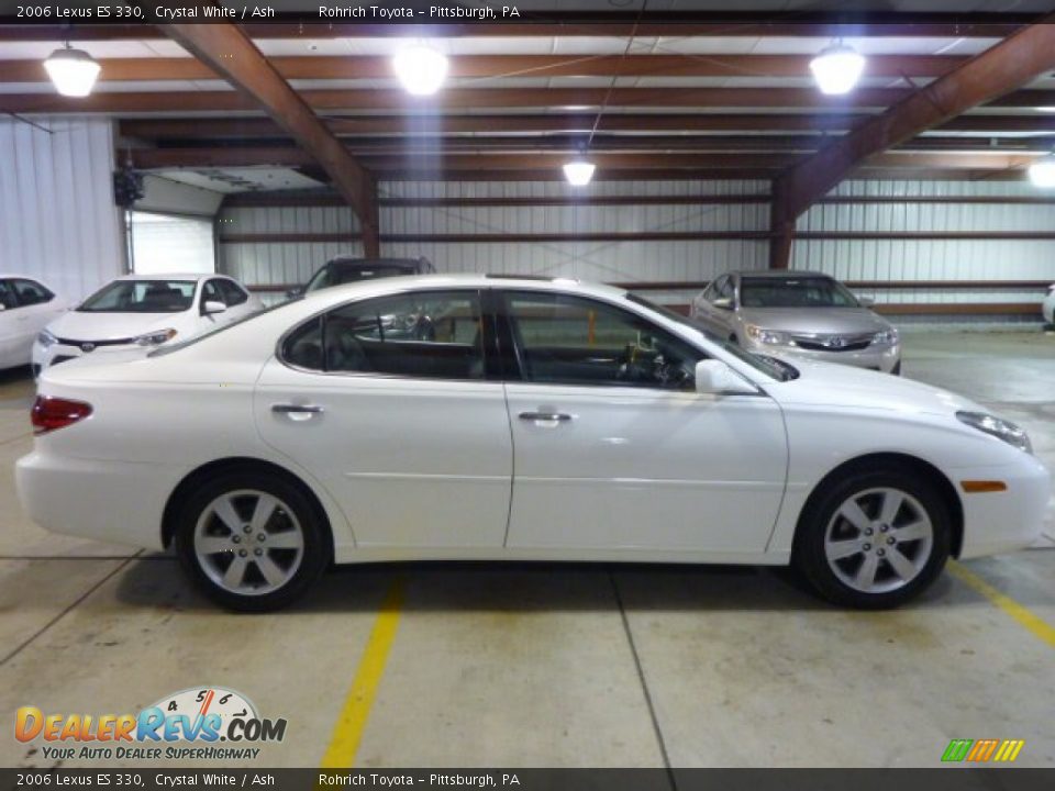 2006 Lexus ES 330 Crystal White / Ash Photo #10