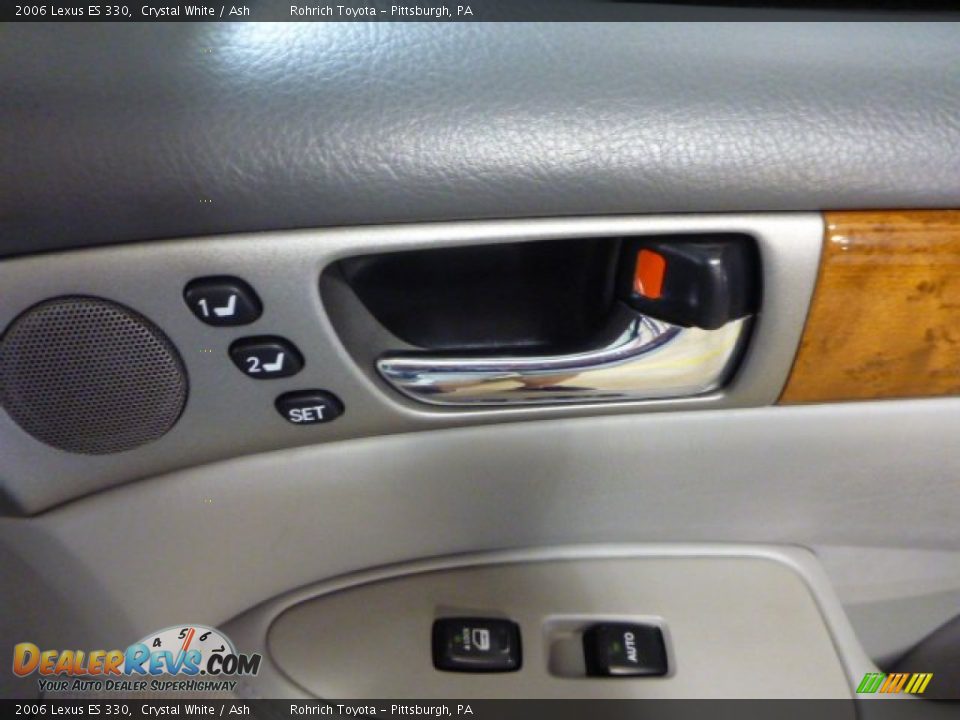 2006 Lexus ES 330 Crystal White / Ash Photo #11