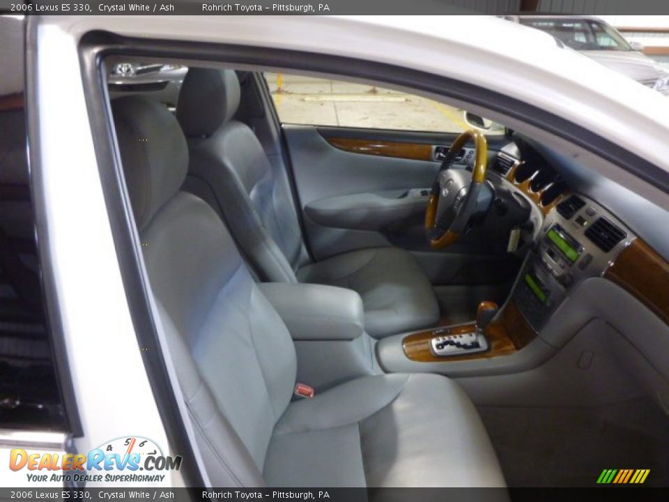 2006 Lexus ES 330 Crystal White / Ash Photo #13