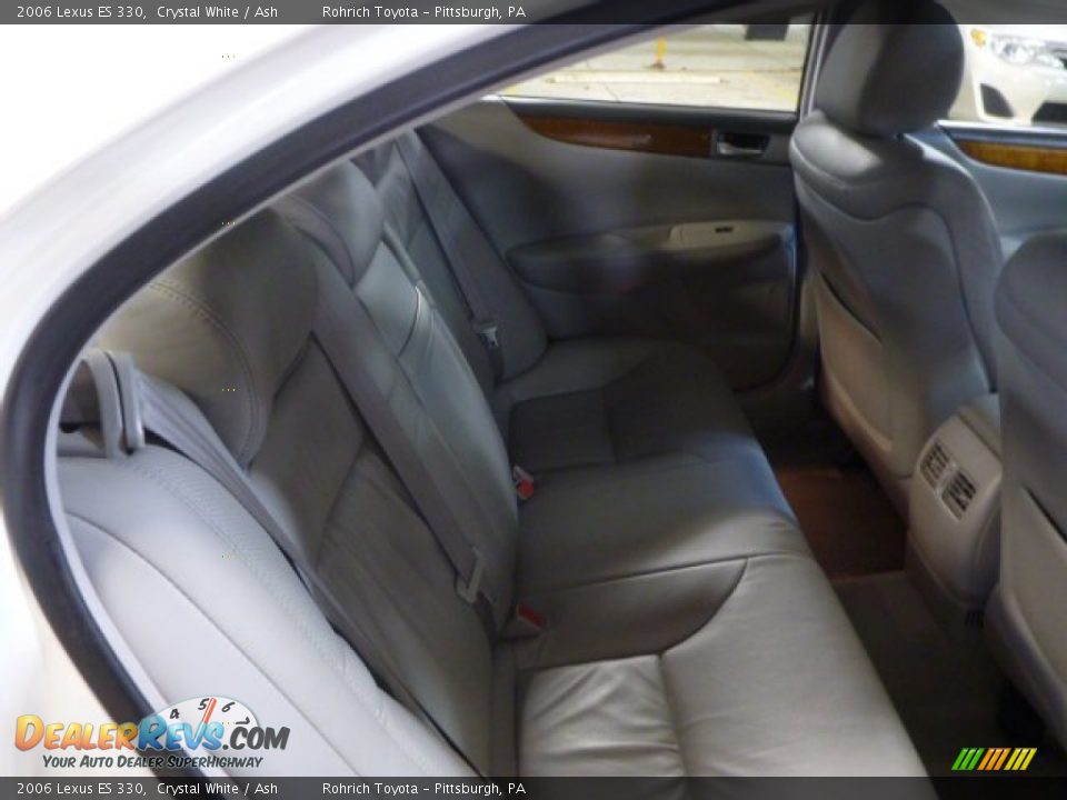 2006 Lexus ES 330 Crystal White / Ash Photo #14