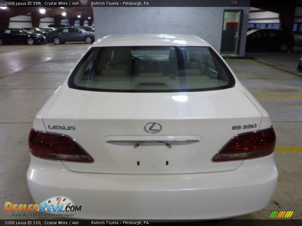 2006 Lexus ES 330 Crystal White / Ash Photo #16