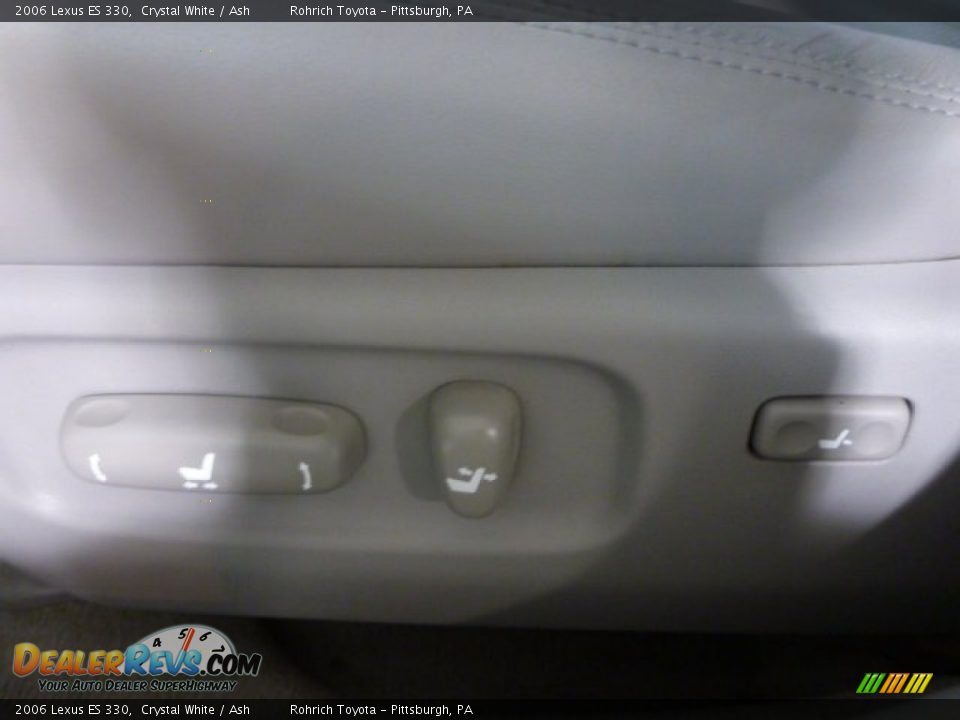 2006 Lexus ES 330 Crystal White / Ash Photo #20