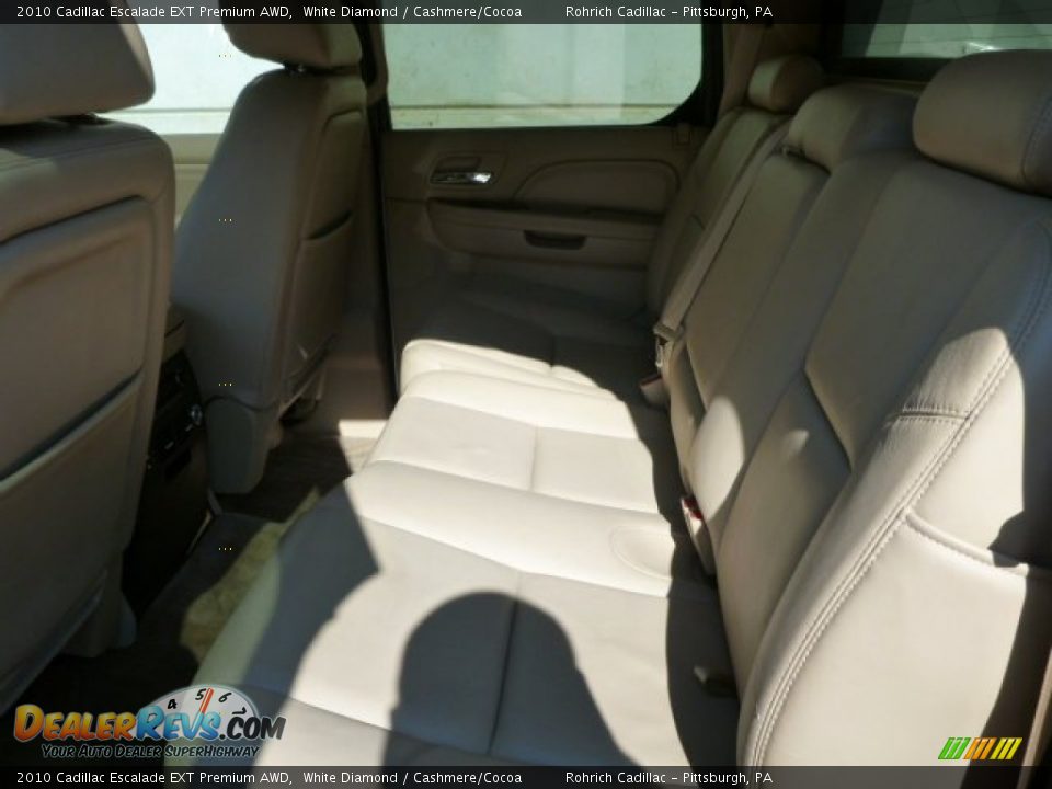 2010 Cadillac Escalade EXT Premium AWD White Diamond / Cashmere/Cocoa Photo #5
