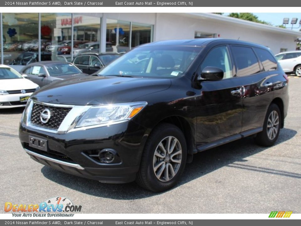 2014 Nissan Pathfinder S AWD Dark Slate / Charcoal Photo #6