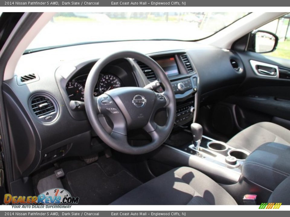 2014 Nissan Pathfinder S AWD Dark Slate / Charcoal Photo #9
