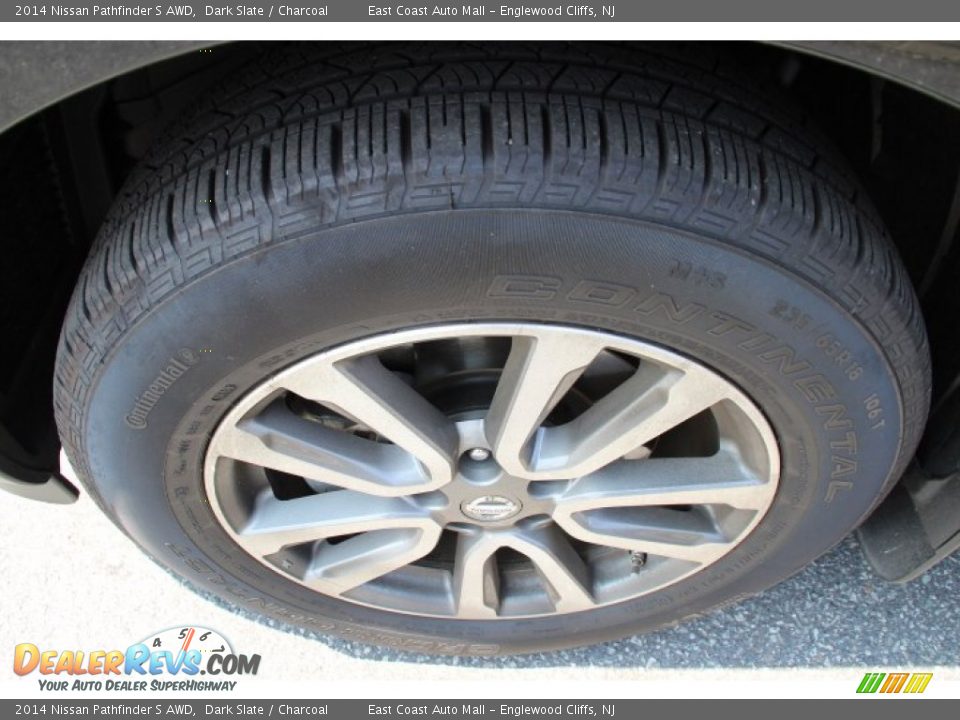2014 Nissan Pathfinder S AWD Dark Slate / Charcoal Photo #25