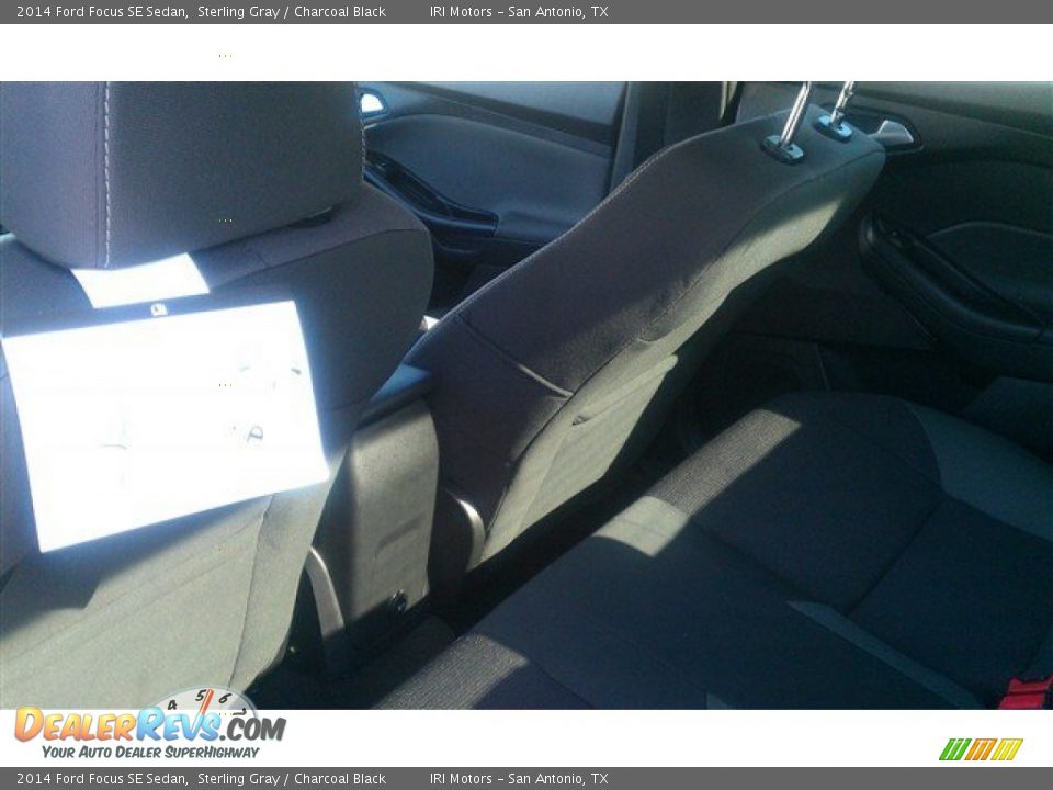 2014 Ford Focus SE Sedan Sterling Gray / Charcoal Black Photo #8