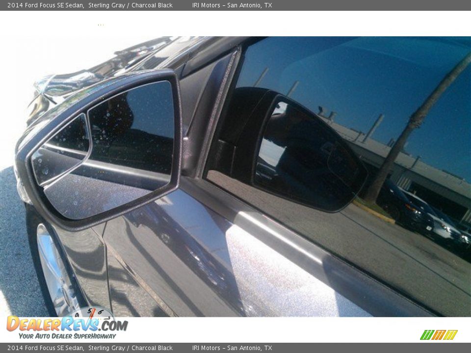 2014 Ford Focus SE Sedan Sterling Gray / Charcoal Black Photo #9