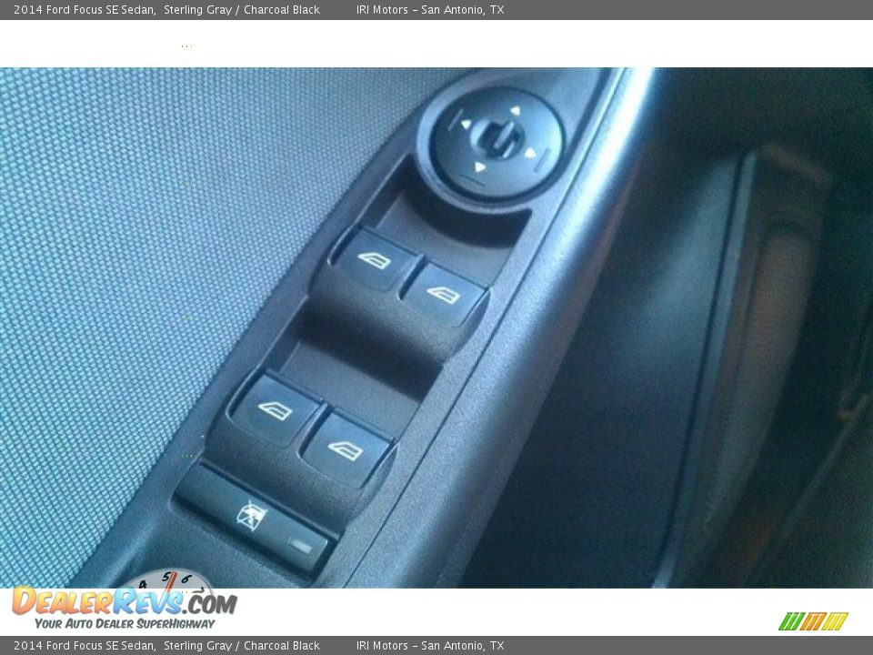 2014 Ford Focus SE Sedan Sterling Gray / Charcoal Black Photo #10