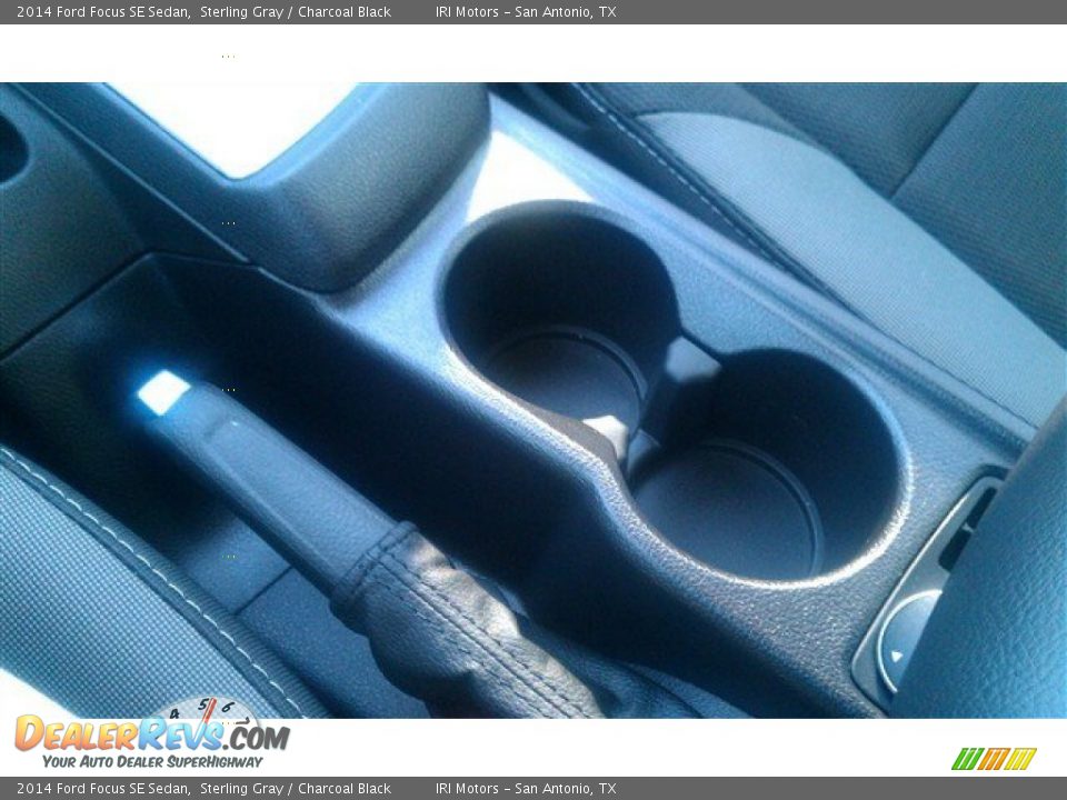 2014 Ford Focus SE Sedan Sterling Gray / Charcoal Black Photo #19