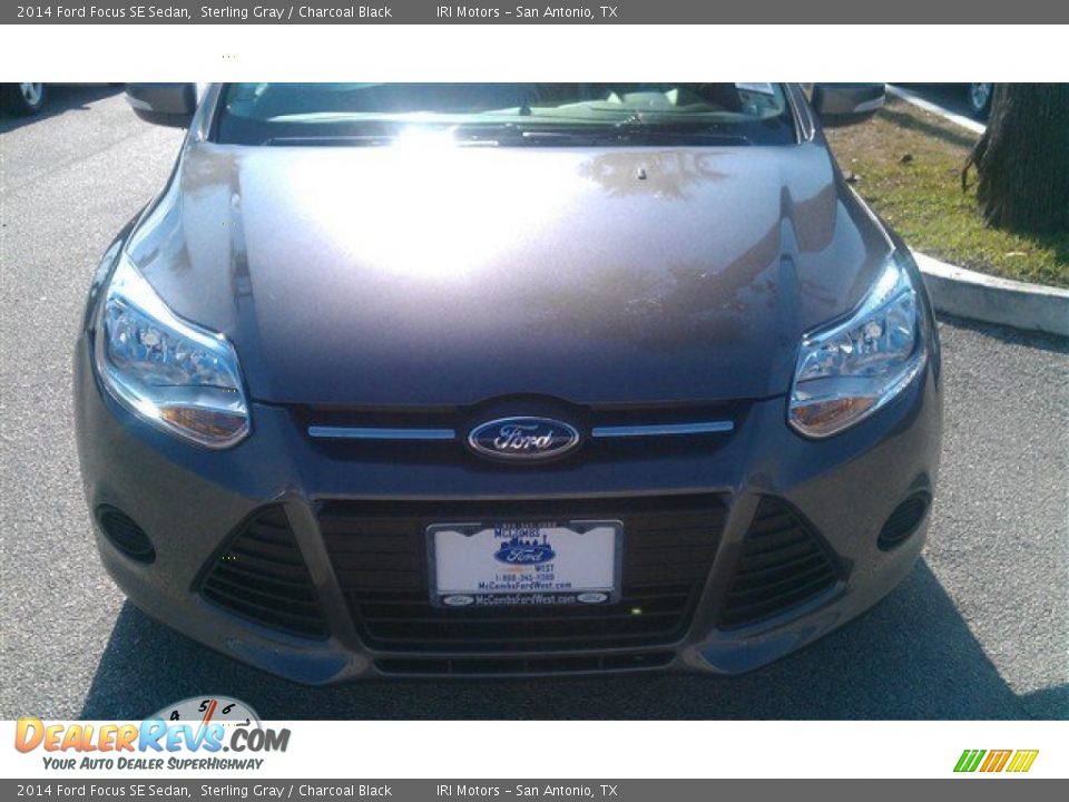 2014 Ford Focus SE Sedan Sterling Gray / Charcoal Black Photo #25