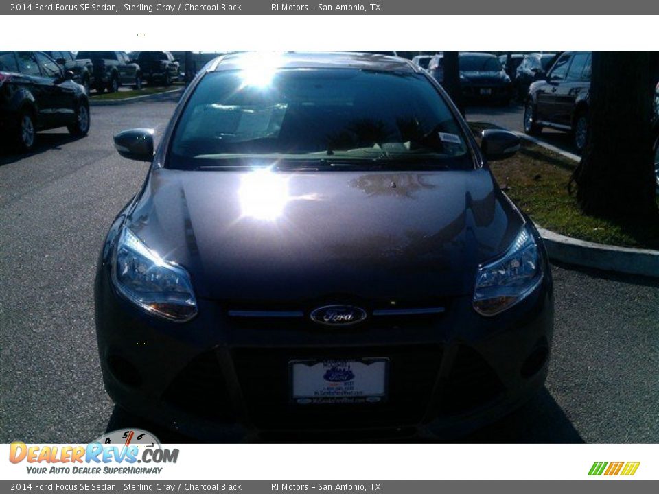 2014 Ford Focus SE Sedan Sterling Gray / Charcoal Black Photo #26