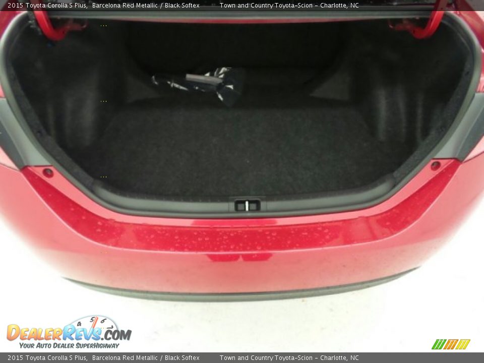 2015 Toyota Corolla S Plus Barcelona Red Metallic / Black Softex Photo #15