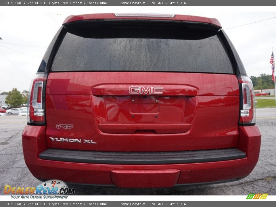 2015 GMC Yukon XL SLT Crystal Red Tintcoat / Cocoa/Dune Photo #6
