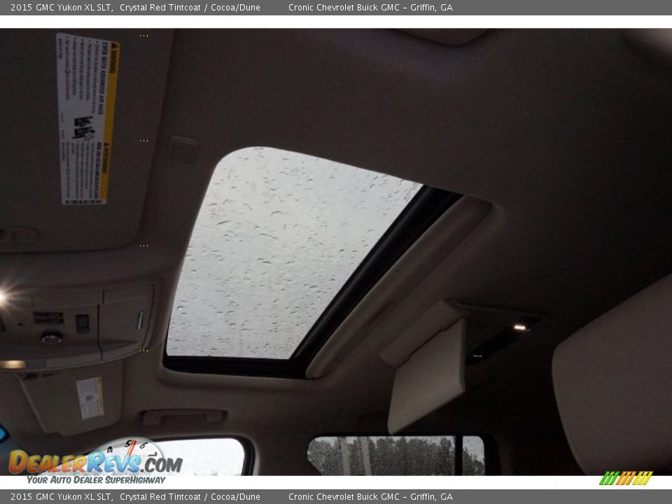 2015 GMC Yukon XL SLT Crystal Red Tintcoat / Cocoa/Dune Photo #11