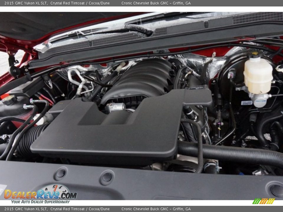 2015 GMC Yukon XL SLT Crystal Red Tintcoat / Cocoa/Dune Photo #13