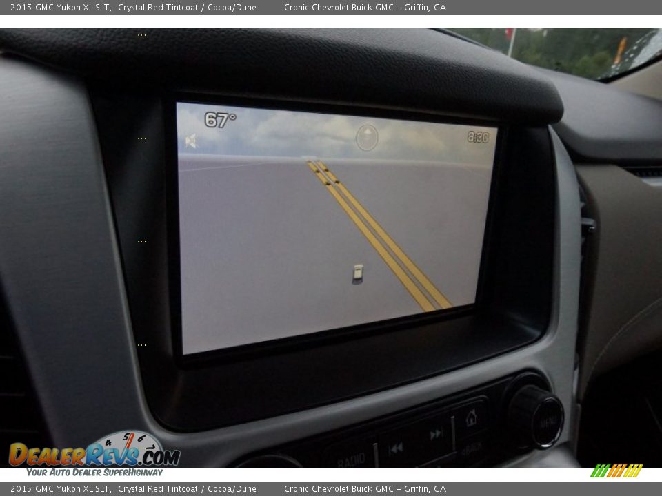 2015 GMC Yukon XL SLT Crystal Red Tintcoat / Cocoa/Dune Photo #16
