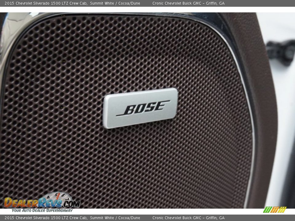 2015 Chevrolet Silverado 1500 LTZ Crew Cab Summit White / Cocoa/Dune Photo #11