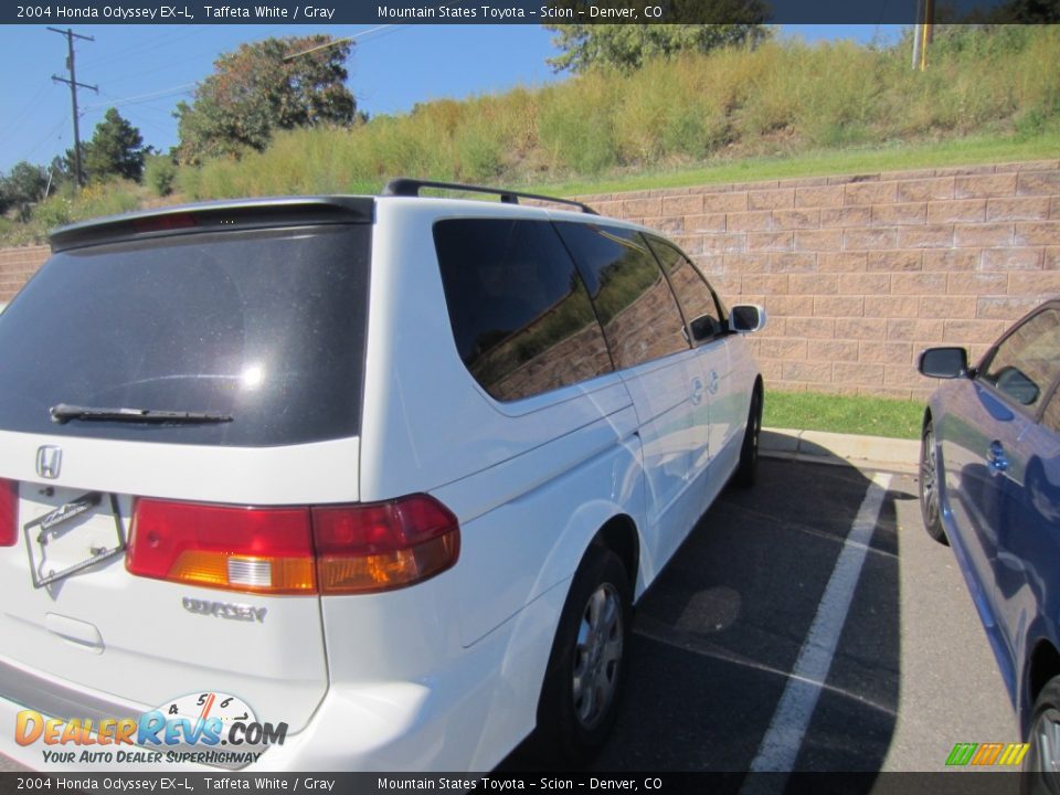 2004 Honda Odyssey EX-L Taffeta White / Gray Photo #3