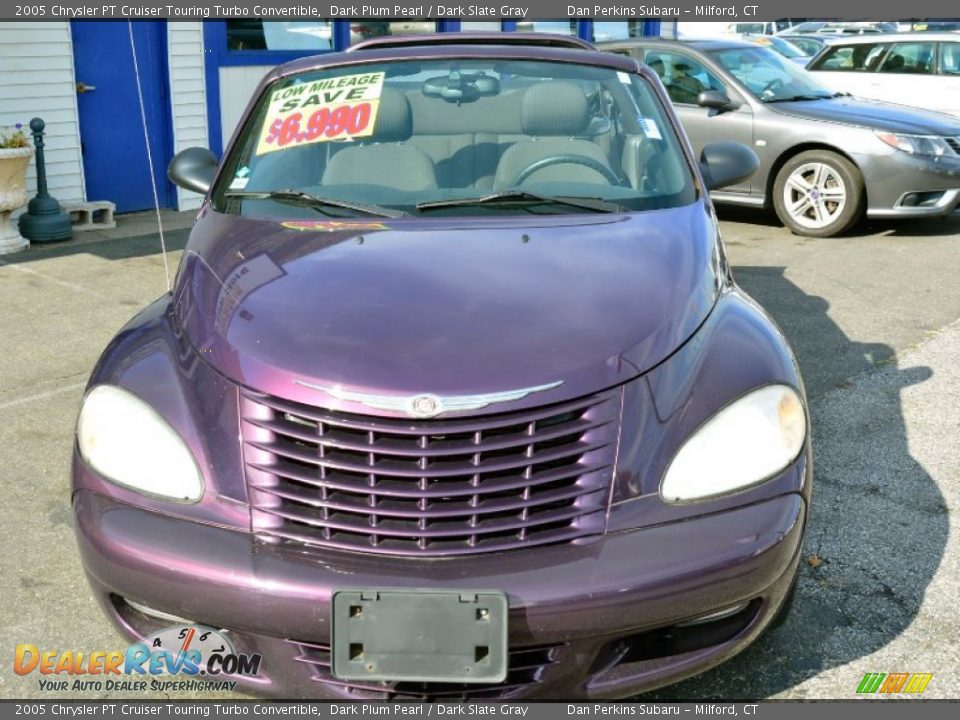 2005 Chrysler PT Cruiser Touring Turbo Convertible Dark Plum Pearl / Dark Slate Gray Photo #2