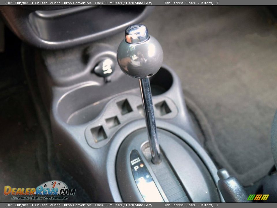 2005 Chrysler PT Cruiser Touring Turbo Convertible Dark Plum Pearl / Dark Slate Gray Photo #12
