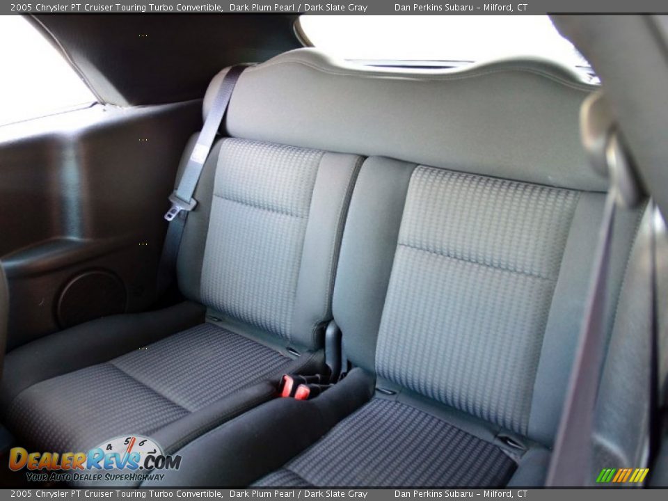 2005 Chrysler PT Cruiser Touring Turbo Convertible Dark Plum Pearl / Dark Slate Gray Photo #14