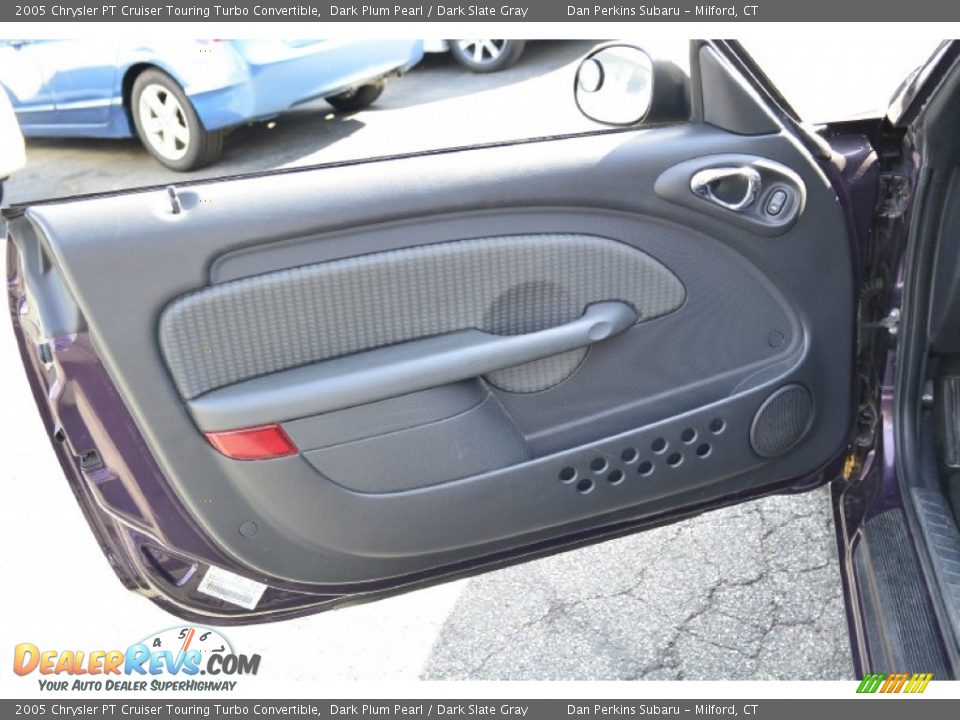 2005 Chrysler PT Cruiser Touring Turbo Convertible Dark Plum Pearl / Dark Slate Gray Photo #15