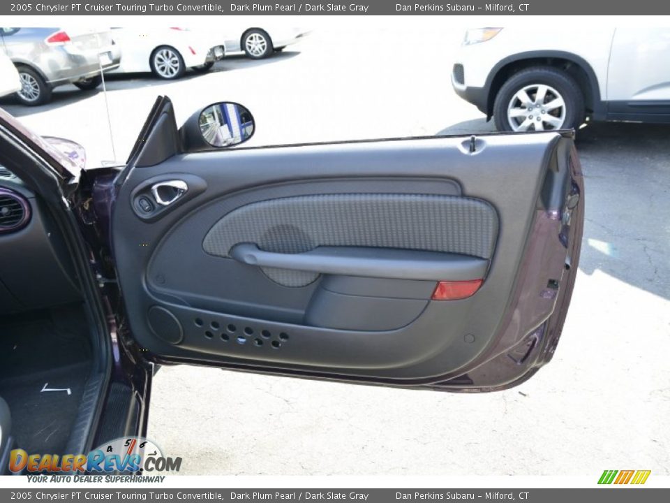 2005 Chrysler PT Cruiser Touring Turbo Convertible Dark Plum Pearl / Dark Slate Gray Photo #16