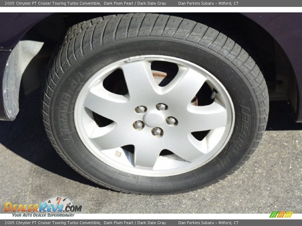 2005 Chrysler PT Cruiser Touring Turbo Convertible Dark Plum Pearl / Dark Slate Gray Photo #17