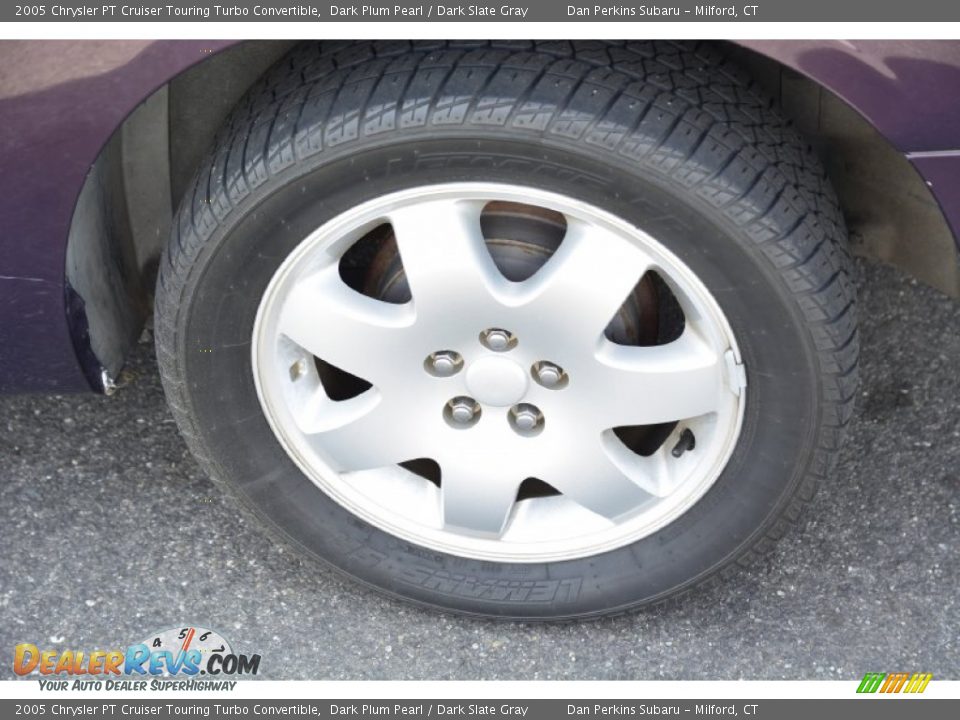 2005 Chrysler PT Cruiser Touring Turbo Convertible Dark Plum Pearl / Dark Slate Gray Photo #18