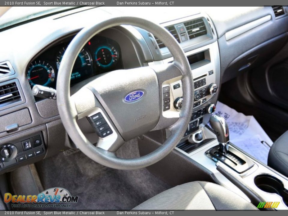 2010 Ford Fusion SE Sport Blue Metallic / Charcoal Black Photo #5