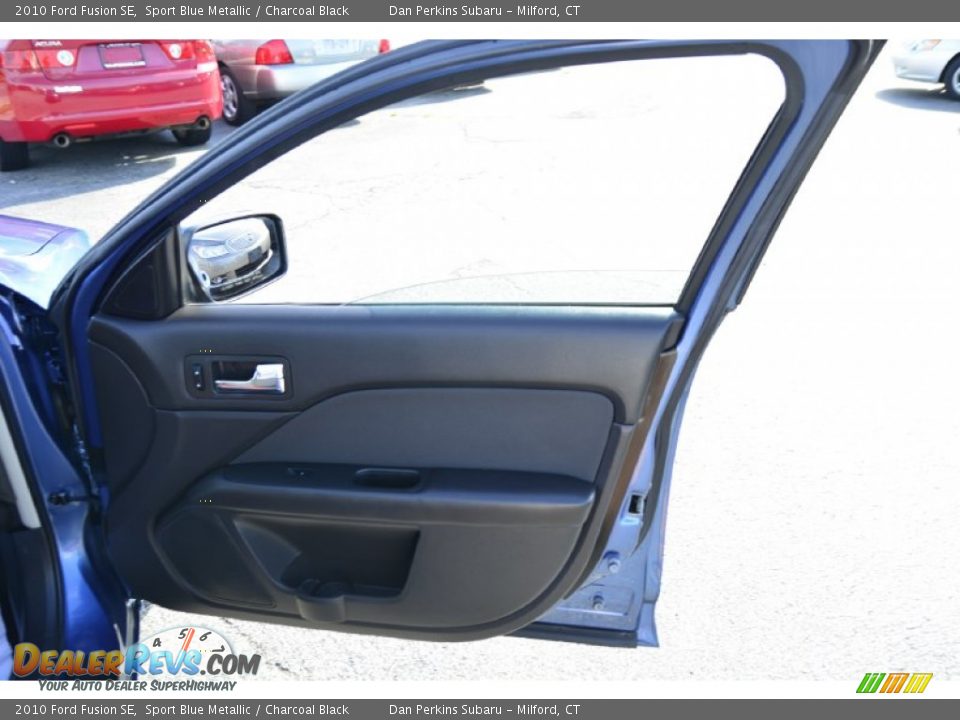 2010 Ford Fusion SE Sport Blue Metallic / Charcoal Black Photo #16