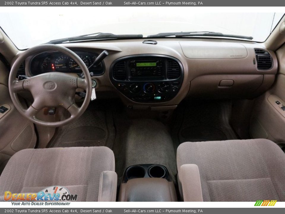 2002 Toyota Tundra SR5 Access Cab 4x4 Desert Sand / Oak Photo #22