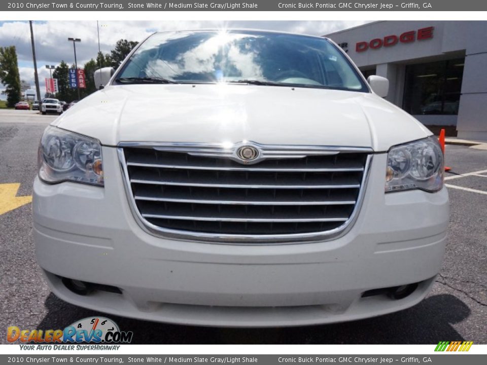 2010 Chrysler Town & Country Touring Stone White / Medium Slate Gray/Light Shale Photo #2