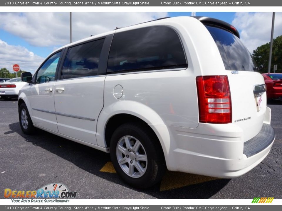 2010 Chrysler Town & Country Touring Stone White / Medium Slate Gray/Light Shale Photo #5