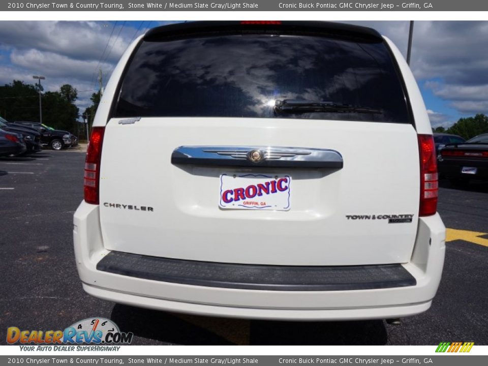 2010 Chrysler Town & Country Touring Stone White / Medium Slate Gray/Light Shale Photo #6