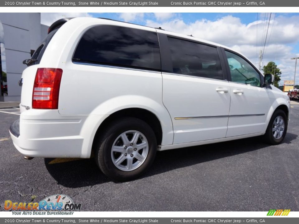 2010 Chrysler Town & Country Touring Stone White / Medium Slate Gray/Light Shale Photo #7
