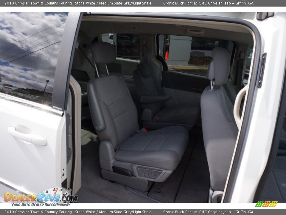 2010 Chrysler Town & Country Touring Stone White / Medium Slate Gray/Light Shale Photo #18