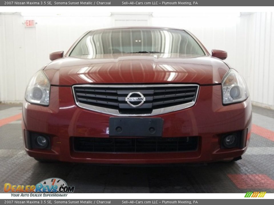 2007 Nissan Maxima 3.5 SE Sonoma Sunset Metallic / Charcoal Photo #4