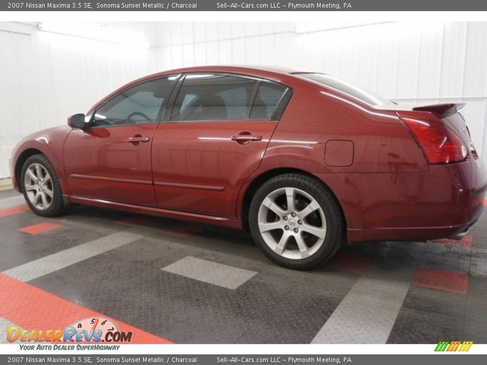 2007 Nissan Maxima 3.5 SE Sonoma Sunset Metallic / Charcoal Photo #11