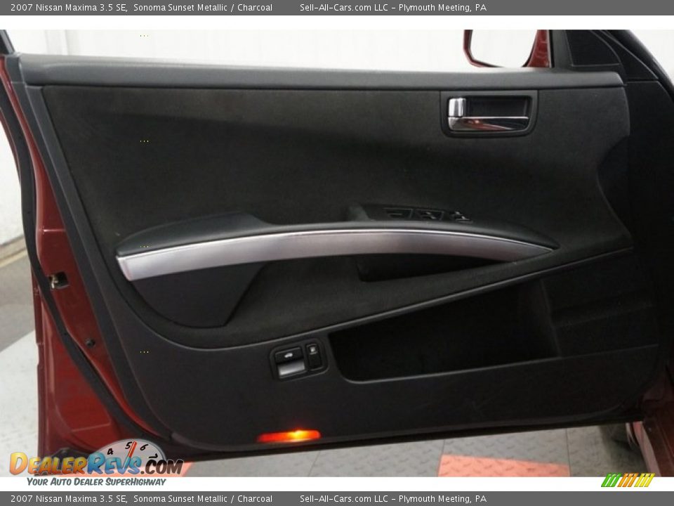 2007 Nissan Maxima 3.5 SE Sonoma Sunset Metallic / Charcoal Photo #12