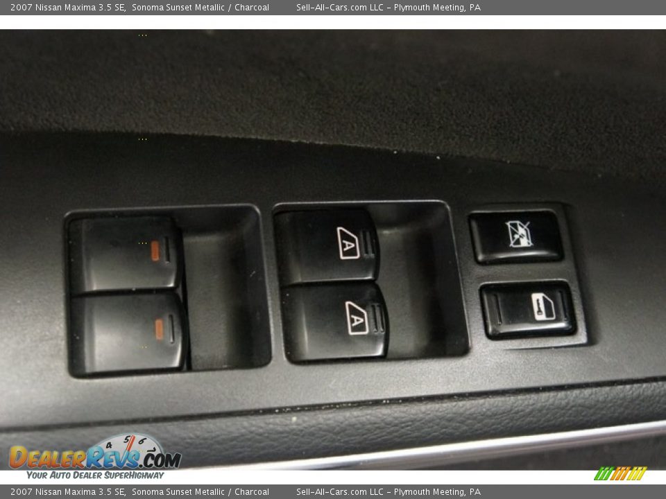 2007 Nissan Maxima 3.5 SE Sonoma Sunset Metallic / Charcoal Photo #13