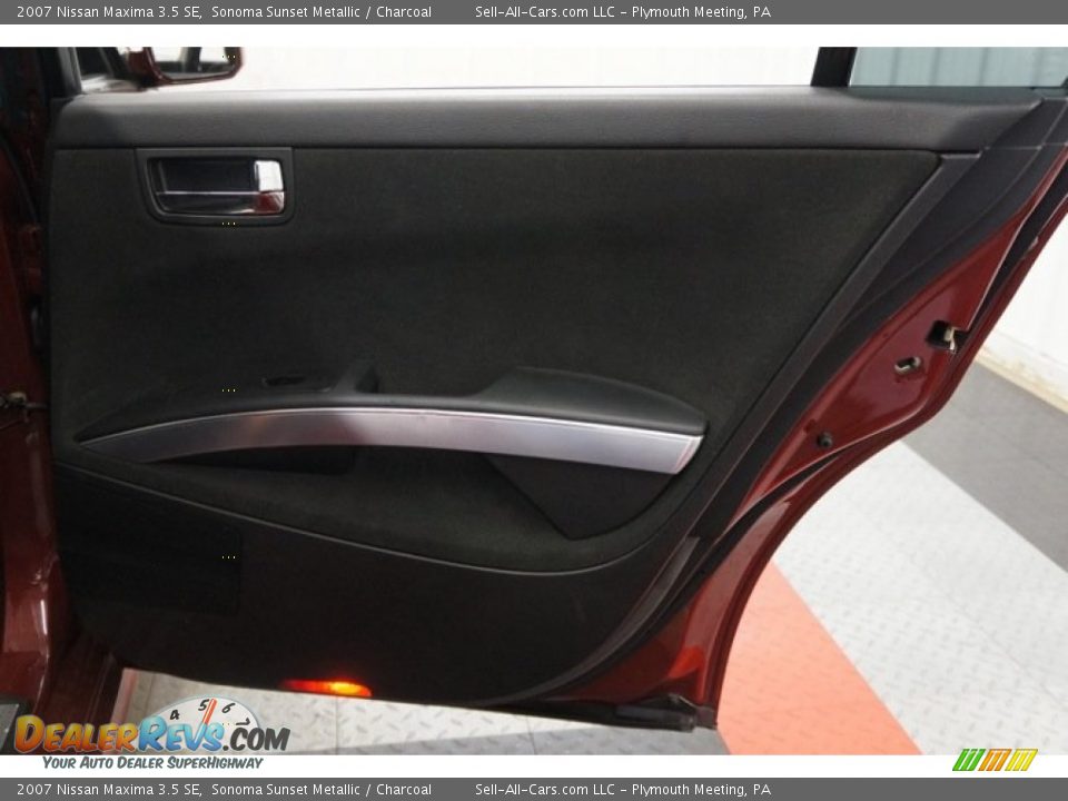 2007 Nissan Maxima 3.5 SE Sonoma Sunset Metallic / Charcoal Photo #16