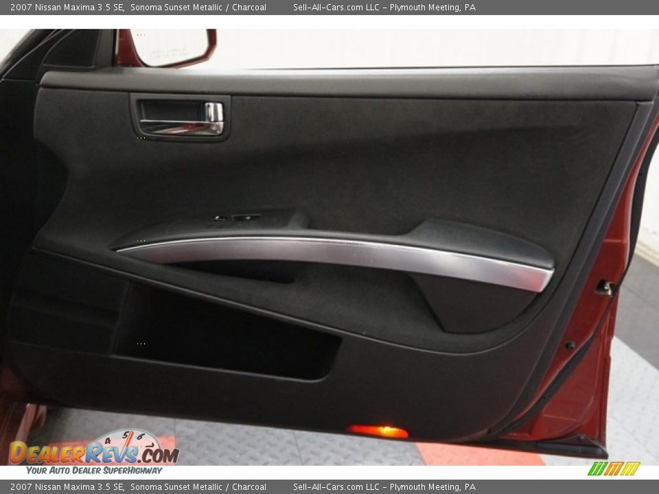 2007 Nissan Maxima 3.5 SE Sonoma Sunset Metallic / Charcoal Photo #17