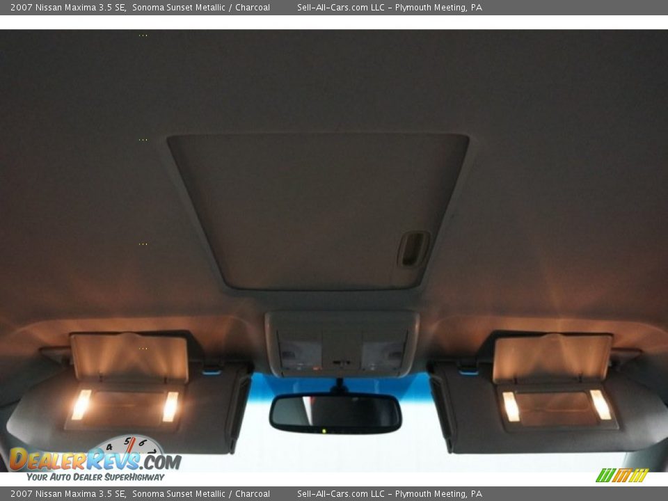 2007 Nissan Maxima 3.5 SE Sonoma Sunset Metallic / Charcoal Photo #19