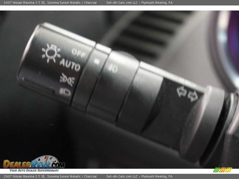 2007 Nissan Maxima 3.5 SE Sonoma Sunset Metallic / Charcoal Photo #23