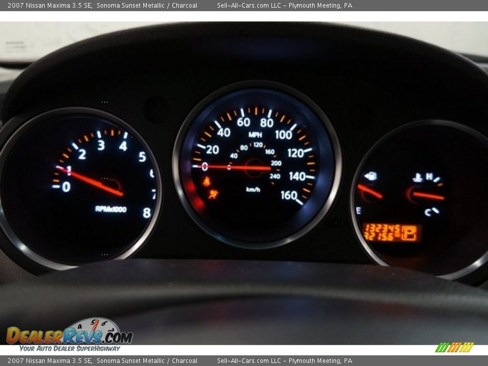 2007 Nissan Maxima 3.5 SE Sonoma Sunset Metallic / Charcoal Photo #26