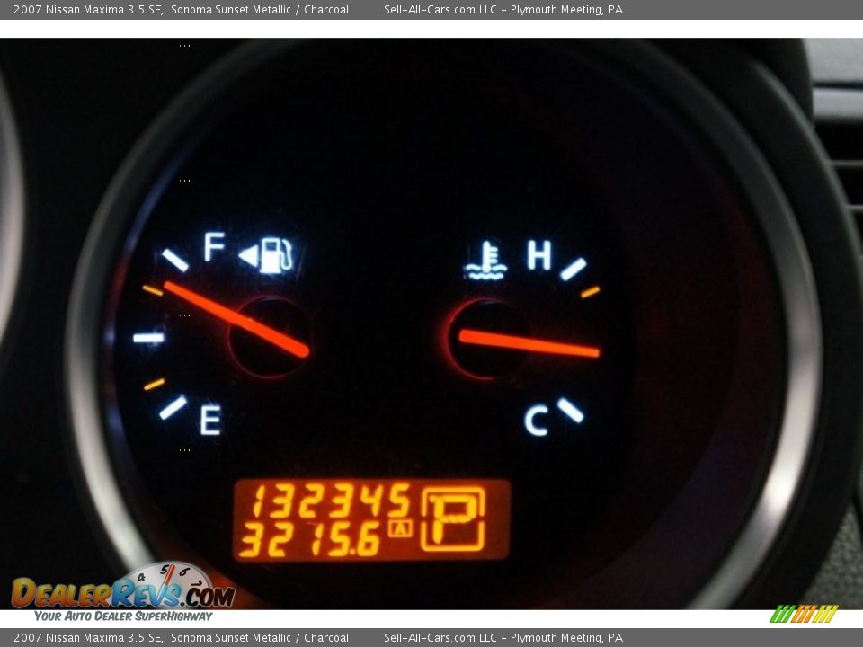 2007 Nissan Maxima 3.5 SE Sonoma Sunset Metallic / Charcoal Photo #27