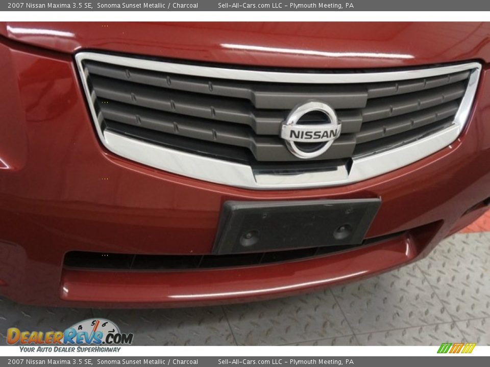 2007 Nissan Maxima 3.5 SE Sonoma Sunset Metallic / Charcoal Photo #35